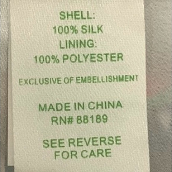 LILLY PULITZER | Embellished Seamus Print Silk Shift Dress Long Sleeve Women’s 0 - Picture 4 of 5